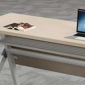 Office Desk; Foldable Conference Writing Desk
