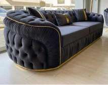 3 seater button tufted chester sofa