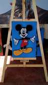 Mickey mouse string art