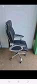 Modern high back leather office chair