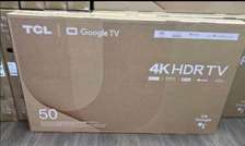 50 TCL LED Television UHD 4K - Super Sale