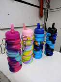 *480ML Collapsible Silicone Water Bottle