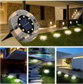 Solar lawn pathway ground lights -4 pcs