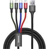 BASEUS RAPID SERIES 4-IN-1 DATA AND CHARGING CABLE - 1.2M