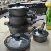 Edenberg EB-927 Non-Stick Cookware Set Matte Black