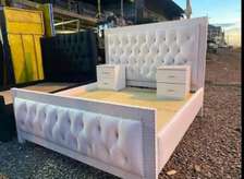 5*6 chesterfield bed.......