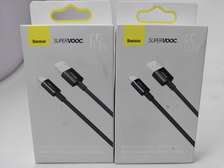 USB-A to USB-C Cable Baseus Superior Serie 65W 6.5A 1m Black