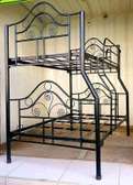 Metallic double decker beds
