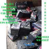 WE BUY USED/DEAD/OBSOLETE  CAR BATTRIES,SOLAR ,UPS BATTRIES