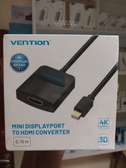 Vention Mini DP to HDMI Black Male to Female Adapter Cable