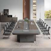 Office Table: 3m High-Capacity Conference Table