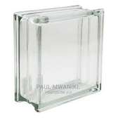 Clear Glass Block 19cm X 19cm X 8cm