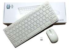 Wireless keyboard + Mouse(White)Available.