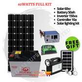 Sunnypex Solar Fullkit 60watts With Free Lighting Kit