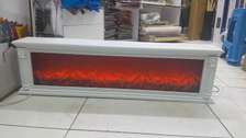 WHITE ONE METRE FIRE PLACE