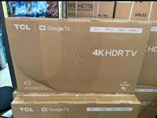 43 TCL UHD 4K Google TV +Free wall mount