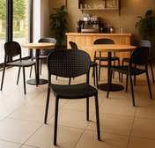 Elegant Durable-Black Retro Kids Dining Chair