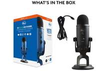 Blue Yeti USB Microphone- Blackout