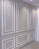 Gypsum design and wainscoting
