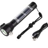 7-in-1 Multi Functional USB tactical flashlight