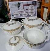 Set of 3 pcs Ceramic soup bowls set