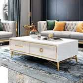 Rectangular Coffee Table With Storage