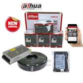 3 CCTV Cameras Dahua Complete Package