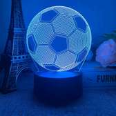 3D football illusion acrylic light