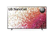 NEW LG 75 INCH NANO86 SMART 4K FRAMELESS TV