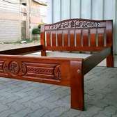Readily Available 5 by 6 mahogany bed