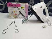 Scarlett Electric Handheld 7 Speed Mixer/Egg Beater/Whisk