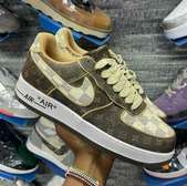 Louis Vuitton x Nike Air Force1 Low Brown Trainer Sneaker