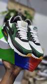 Nike Air Max White Green Cushioned Sneakers