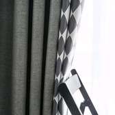 Grey curtains sheers