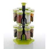 12pcs Revolving Spice Rack