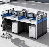 Office Workstation; 4 Way Office Workstation