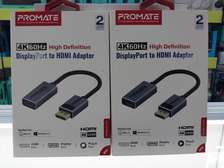 Promate 4K 60Hz High Definition DisplayPort to HDMI Adapter
