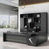 Office Desks: 1600mm Executive Desk with Storage
