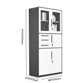 Office Cabinet: Modern  Full Height File Cabinet With Safe