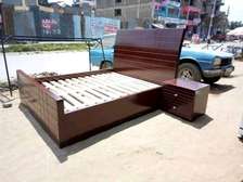 5x6 wooden bed