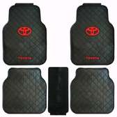 Toyota Branded 5 Seater Rubber Car Floor Mats