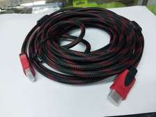 HDMI Cable Braided 10m - Black & Red