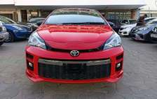 Toyota Vitz GR Hybrid red 2018