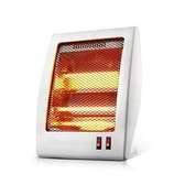 Quartz room heater with 2 electric heating settings