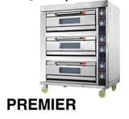 Premier Commercial Oven 3 Deck 6 trays