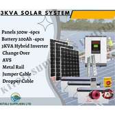 3KVA Solar Back Up System With Hybrid Inverter