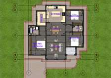 Three Bedroom Bungalow Architectural Plans