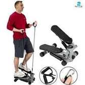 Compact Mini Stepper with Resistance Bands Steel Frame