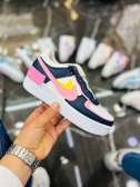 Nike air force 1 shadow white Pink Navy Blue sneakers