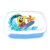 Cartoon Branded Snack Box - blue and pink